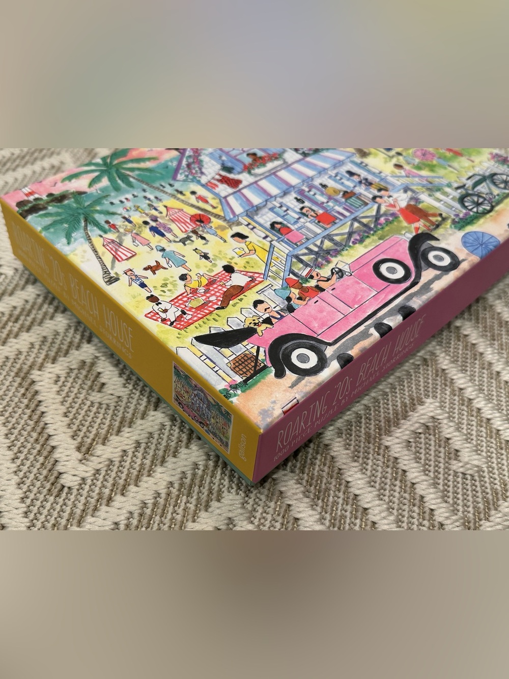 Galison- Michael Storrings Roaring 20s Beach House 1000 Piece Jigsaw Puzzle - Picture 2 of 4